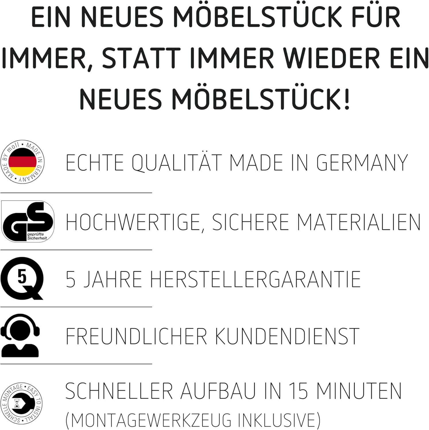 Moll Sprinter Kinderschreibtisch höhenverstellbar | mitwachsend, ergonomisch & neigbar für aufrechtes Sitzen | ideal für Schulkinder | Schreibtisch weiß optional mit Schublade | Made in Germany