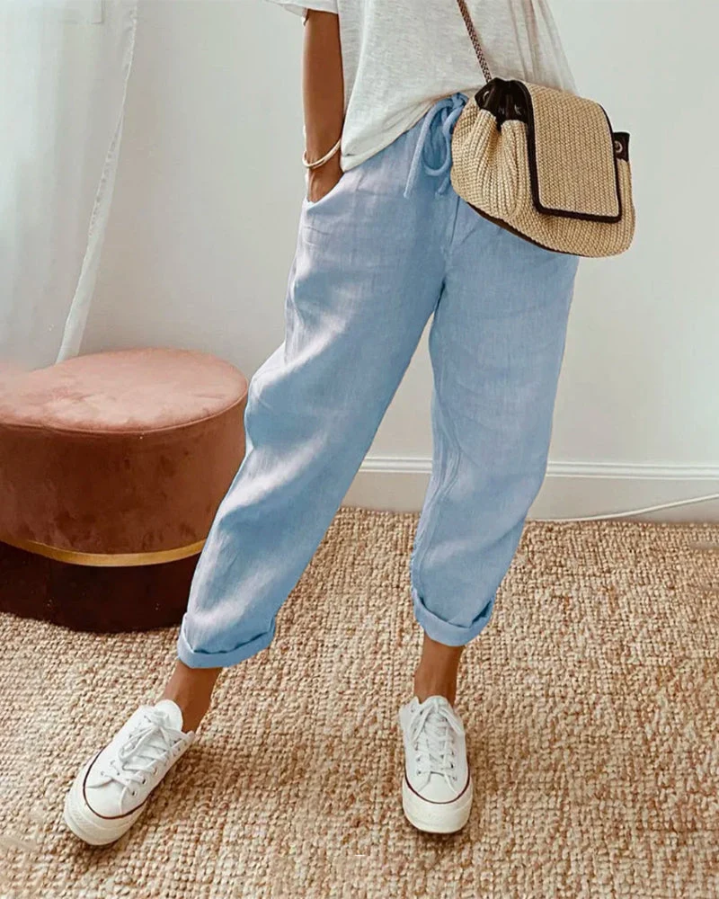 Nat��rliche Texturhose Anti-Transpiration L?ssig & elegant