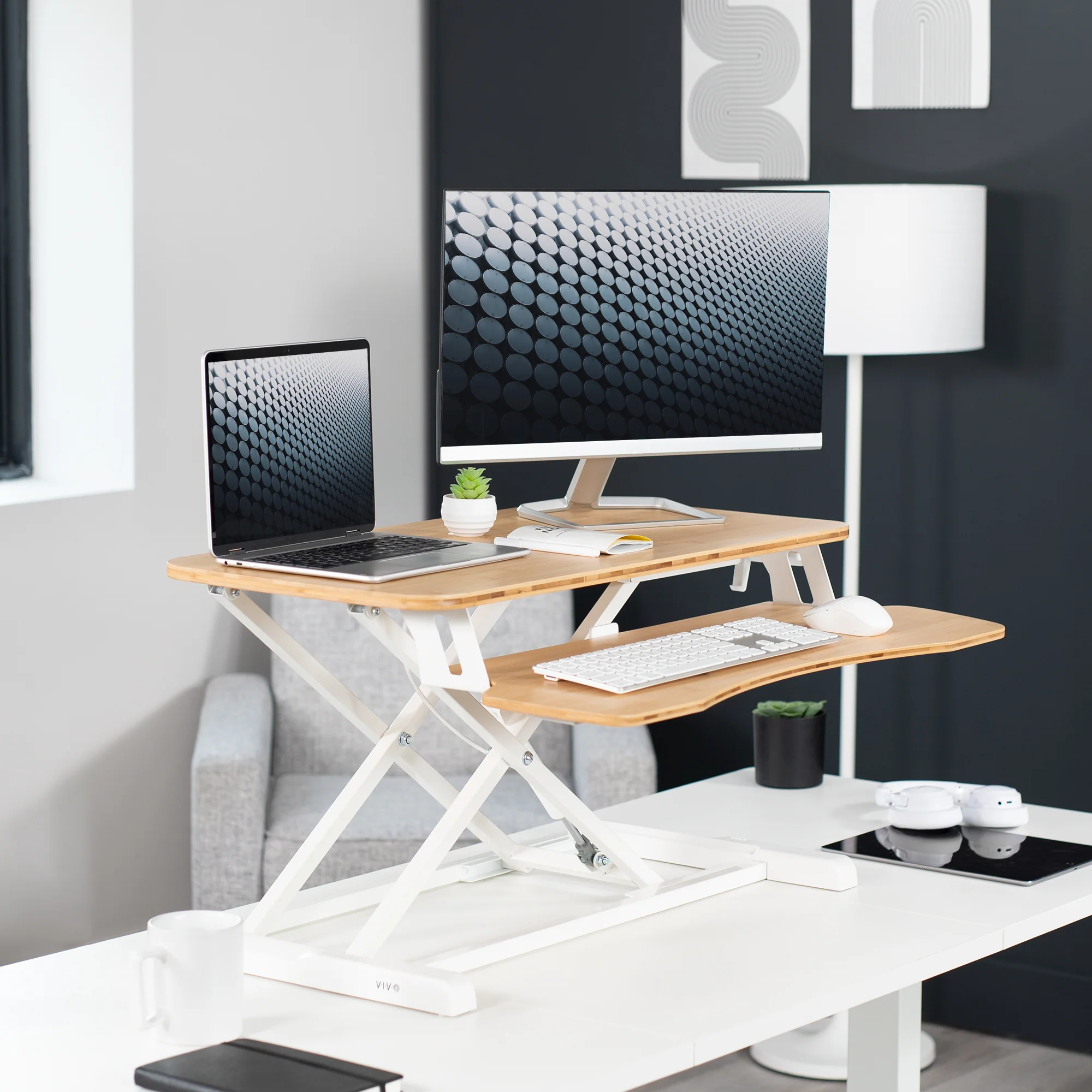 K-serie Staande Bureau-Ombouweenheid