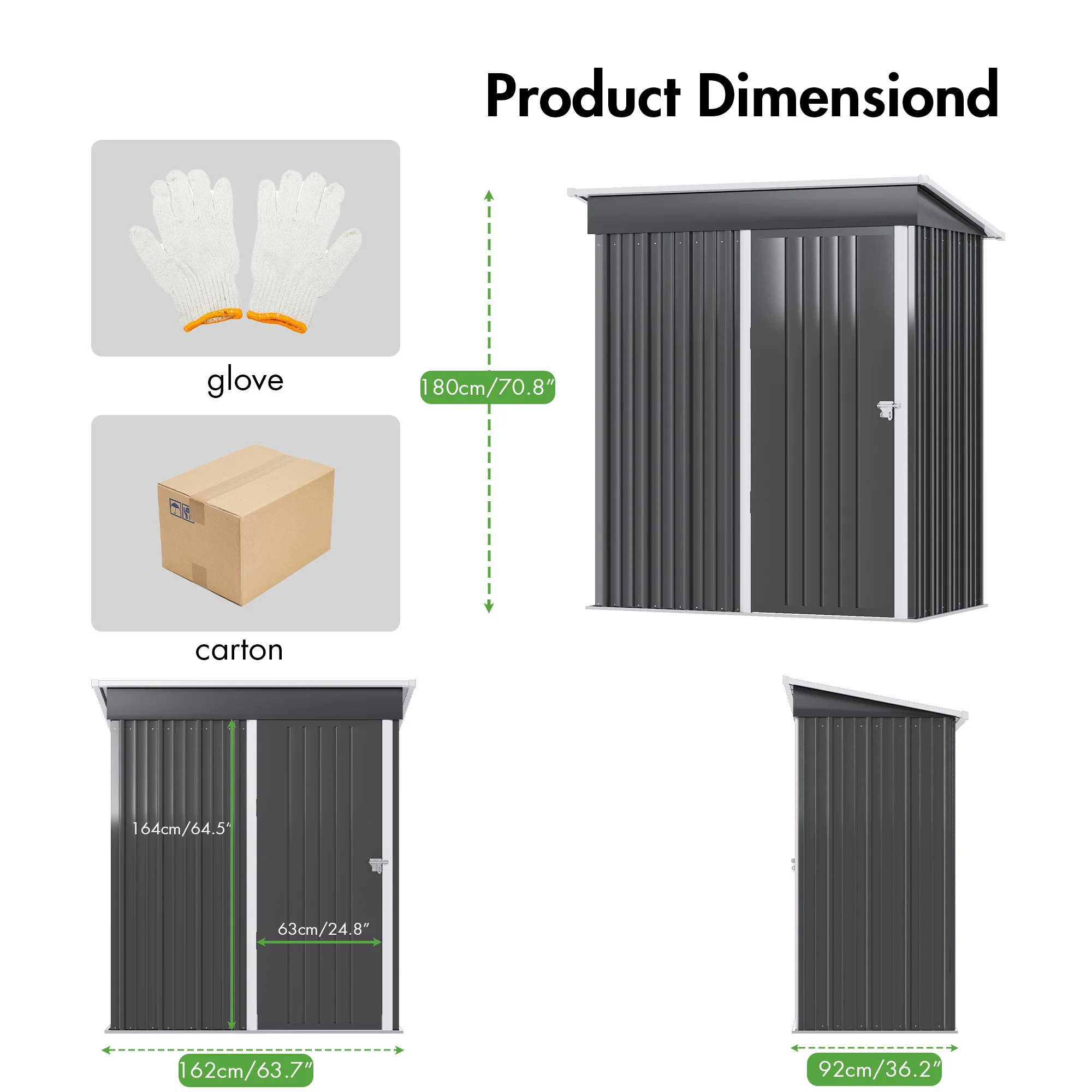 Garden Shed Outdoor Storage