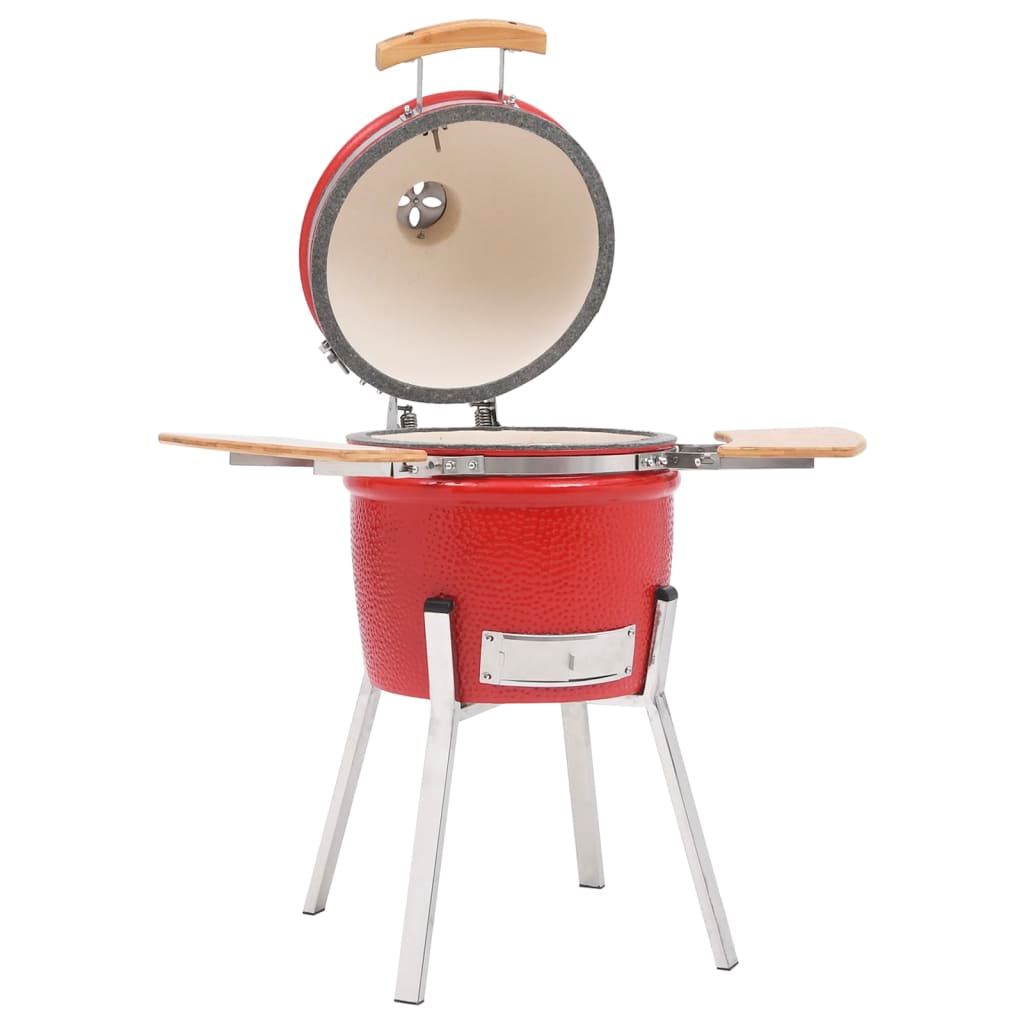 Vidaxl Ceramiczny grill wędzarniczy Kamado 81 cm