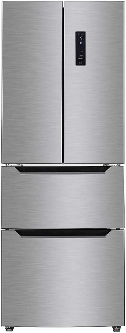 WOLKENSTEIN FD351.4A++NF IX Stand French Door Kühl-Gefrierkombination | NoFrost | Touch Control | 4**** Gefrierfach | Inox Design | Kühlteil 191L | Gefrierteil 129L
