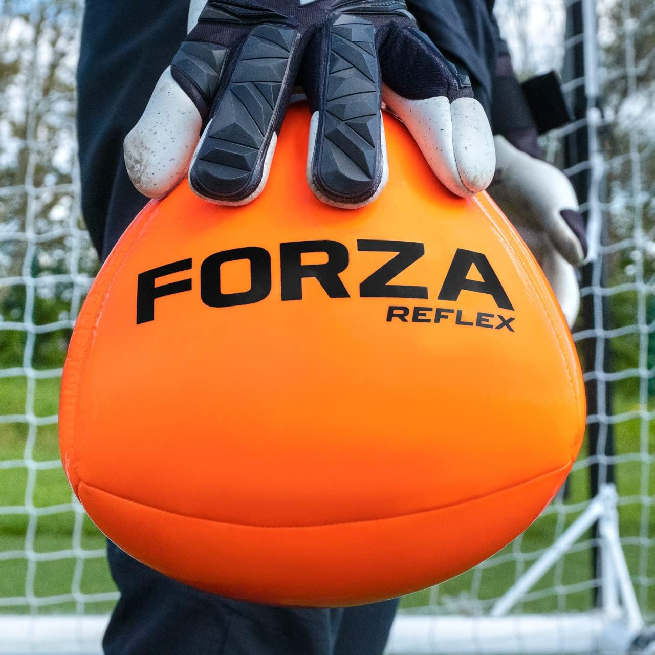 FORZA GK Reflex Fußball – Unvorhersehbarer Drall | Dreiecksform | Unbegrenzte Übungen