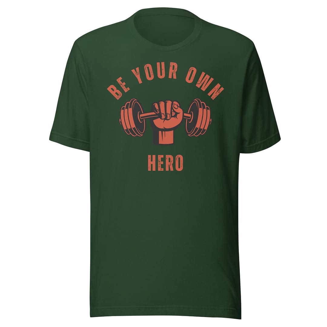 Be Your Own Hero �?Bella + Canvas Tee