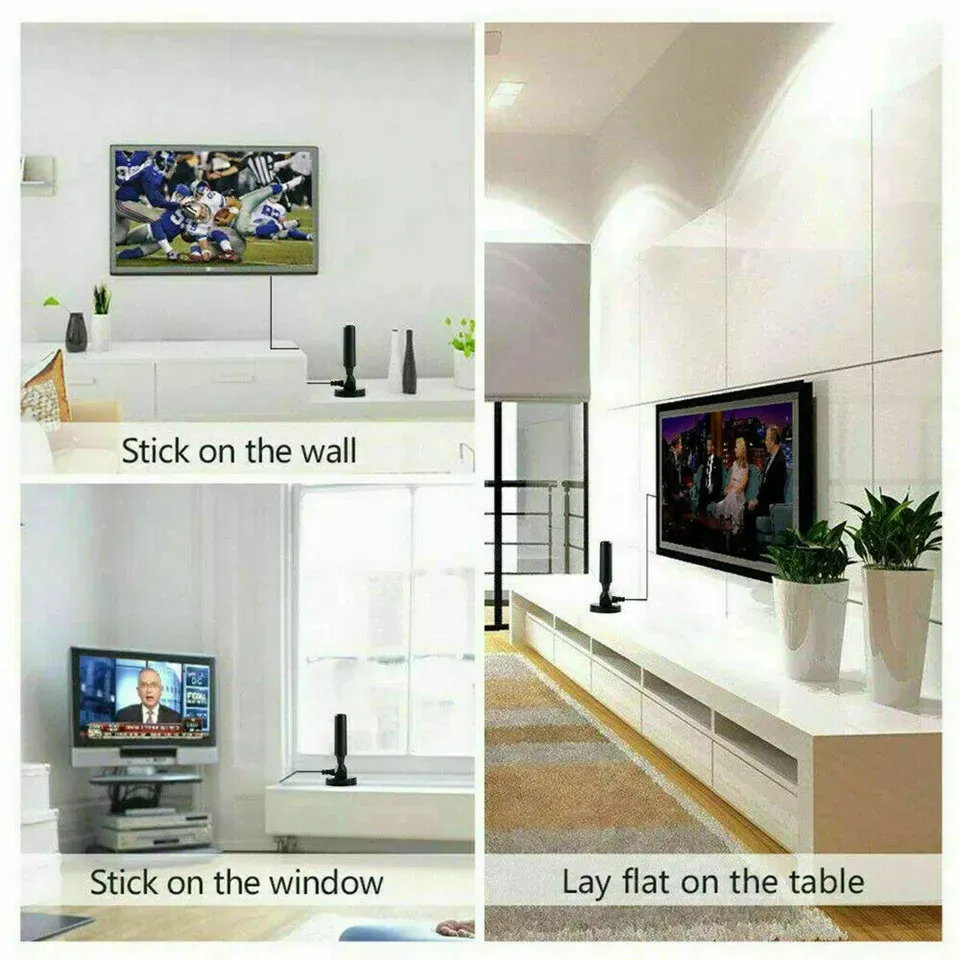 ClearView Portable HD TV Antenna – Indoor & Outdoor Digital Freeview Reception