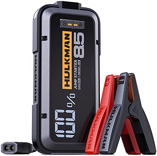 Alpha85 Jump Starter 2000 Amp 20000mAh Car Starter for up to 8.5L Gas and 6L Diesel Engines