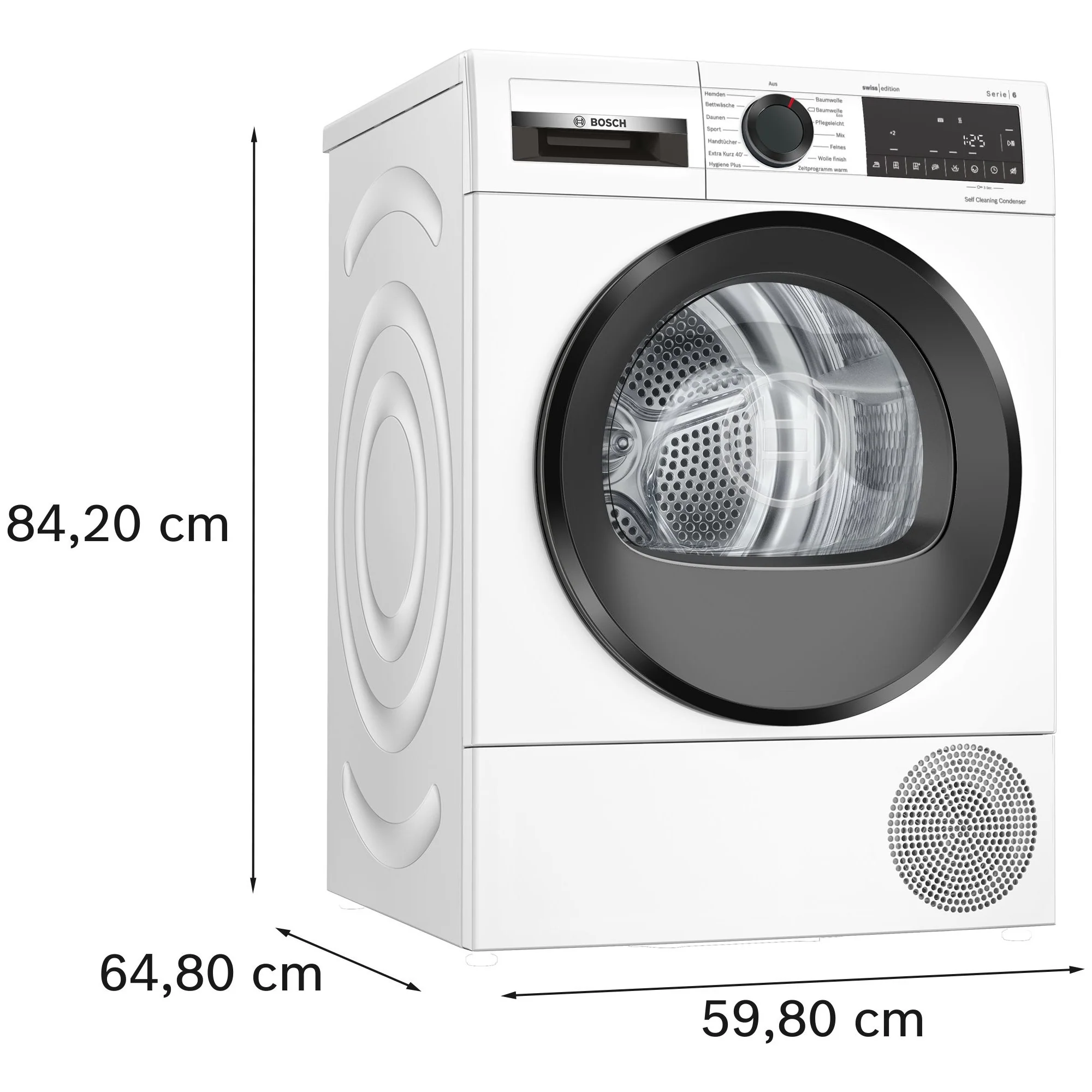 BOSCH Wäschetrockner 9kg WQG2450JCH
