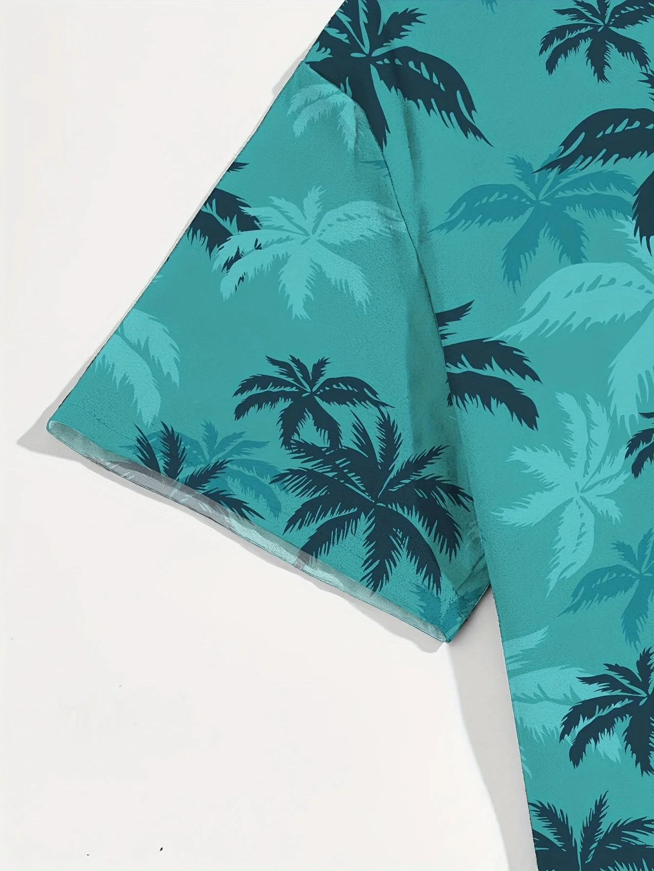 Herren Hemd mit Palmenprint �C L?ssiger & Atmungsaktiver Sommerstil