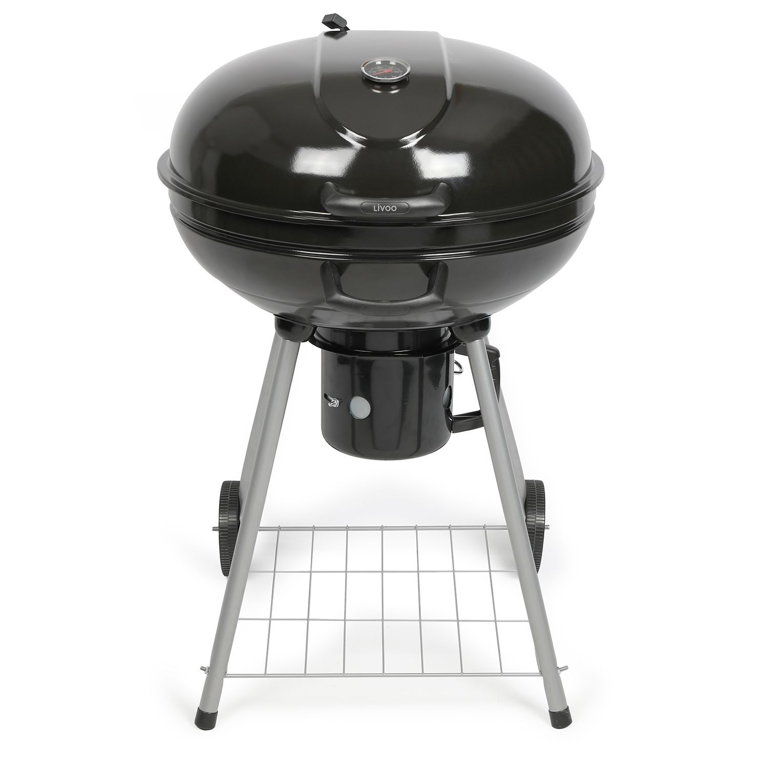 Grill węglowy Livoo 55 cm czarny - Doc270