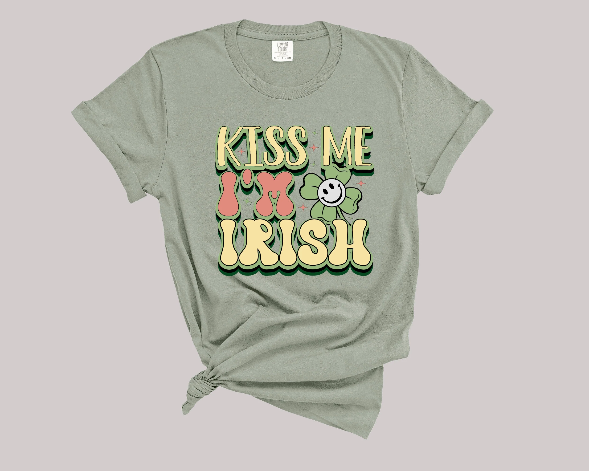 Kiss Me I'm Irish, St. Patrick's Day Mama Mini Matching Shirts, St Patrick's Day Family Shirts, St Patty Family Shirts, Mommy and Me