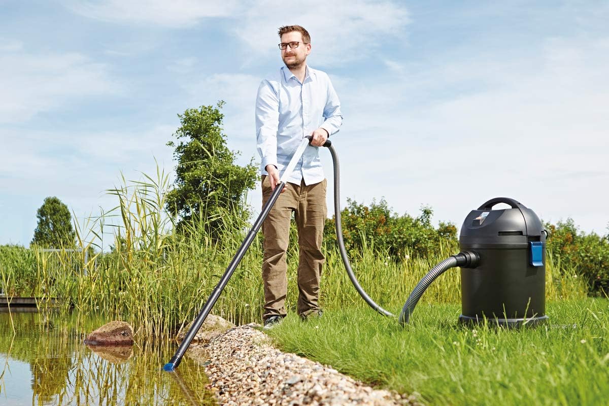 Oase 50529 PondoVac Classic, 1400 W, 3000 l/h - Teichschlammsauger, Reinigung und Wasseraufbereitung inkl. 4 Saugdüsen für für Teiche aller Art und Haushalt