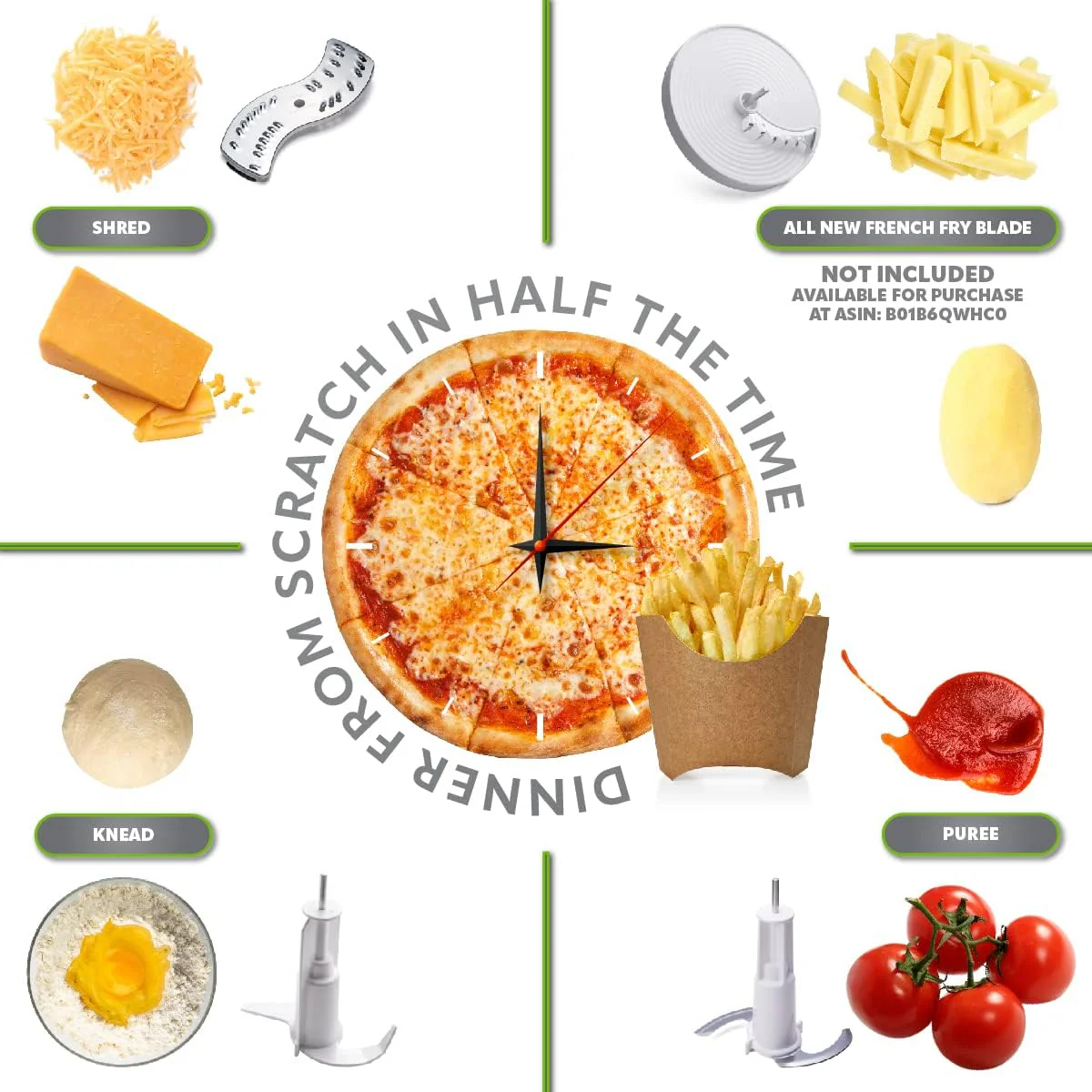 Braun 12-Cup Food Processor with 9 Attachments