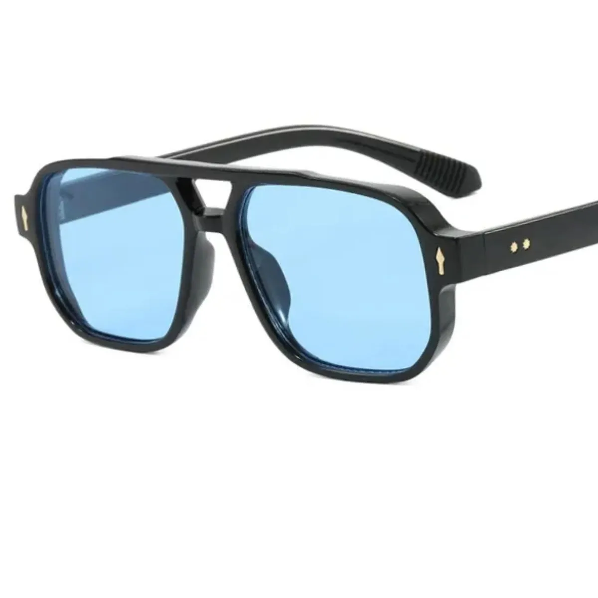 Men's Tinted Lenses Square Sunglasses