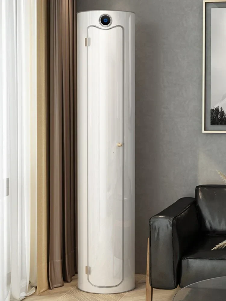 Large-capacity multi-layer rotating disinfection shoe cabinet with mirror deodorizer