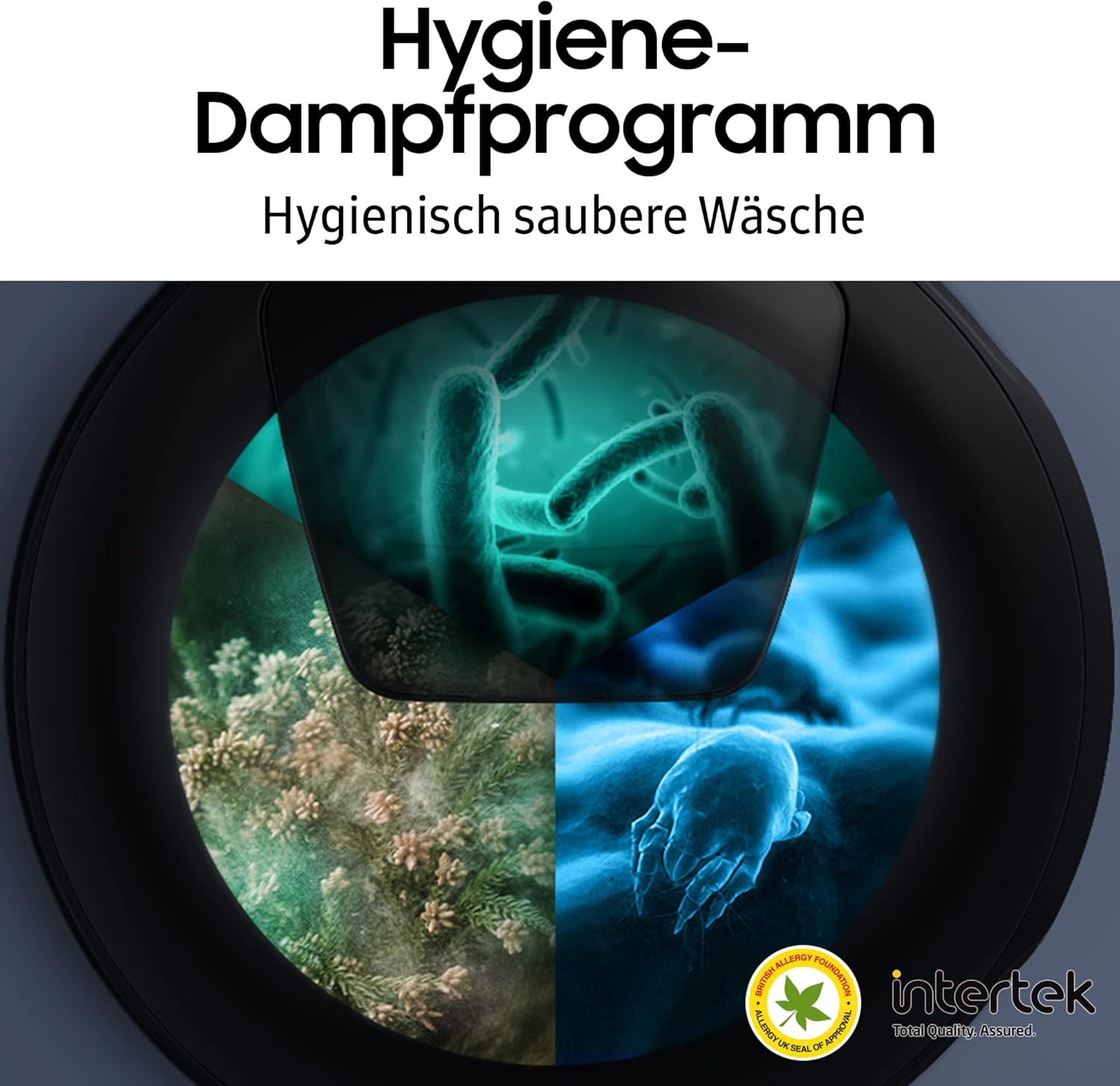 Samsung WW8NK52K0VW/EG Waschmaschine, 8 kg, 1200 U/min, SLIM Platzsparer, Ecobubble, AddWash, Hygiene-Dampfprogramm, Weiß