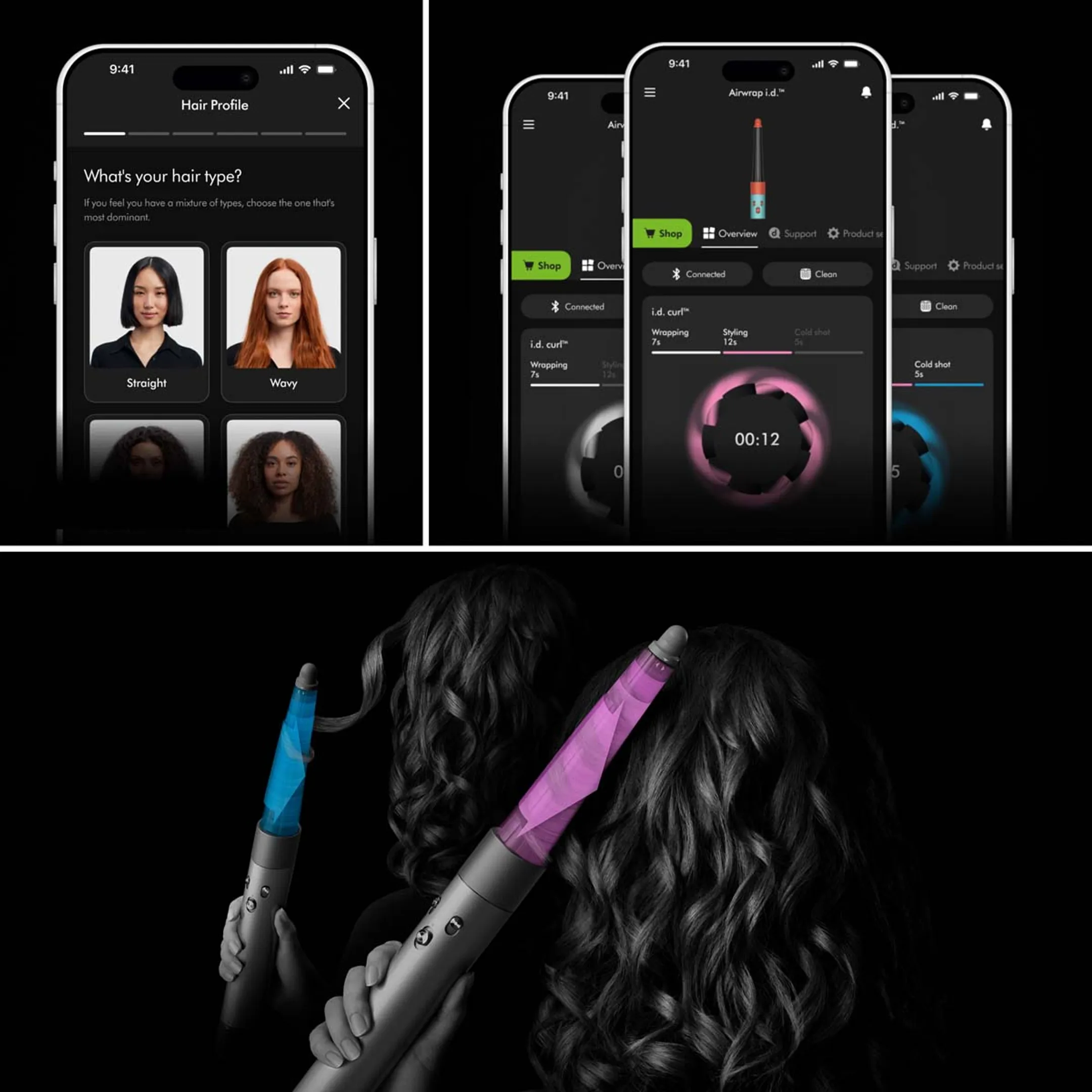 Dyson Airwrap i.d. Straight + Wavy Ceramic Pink