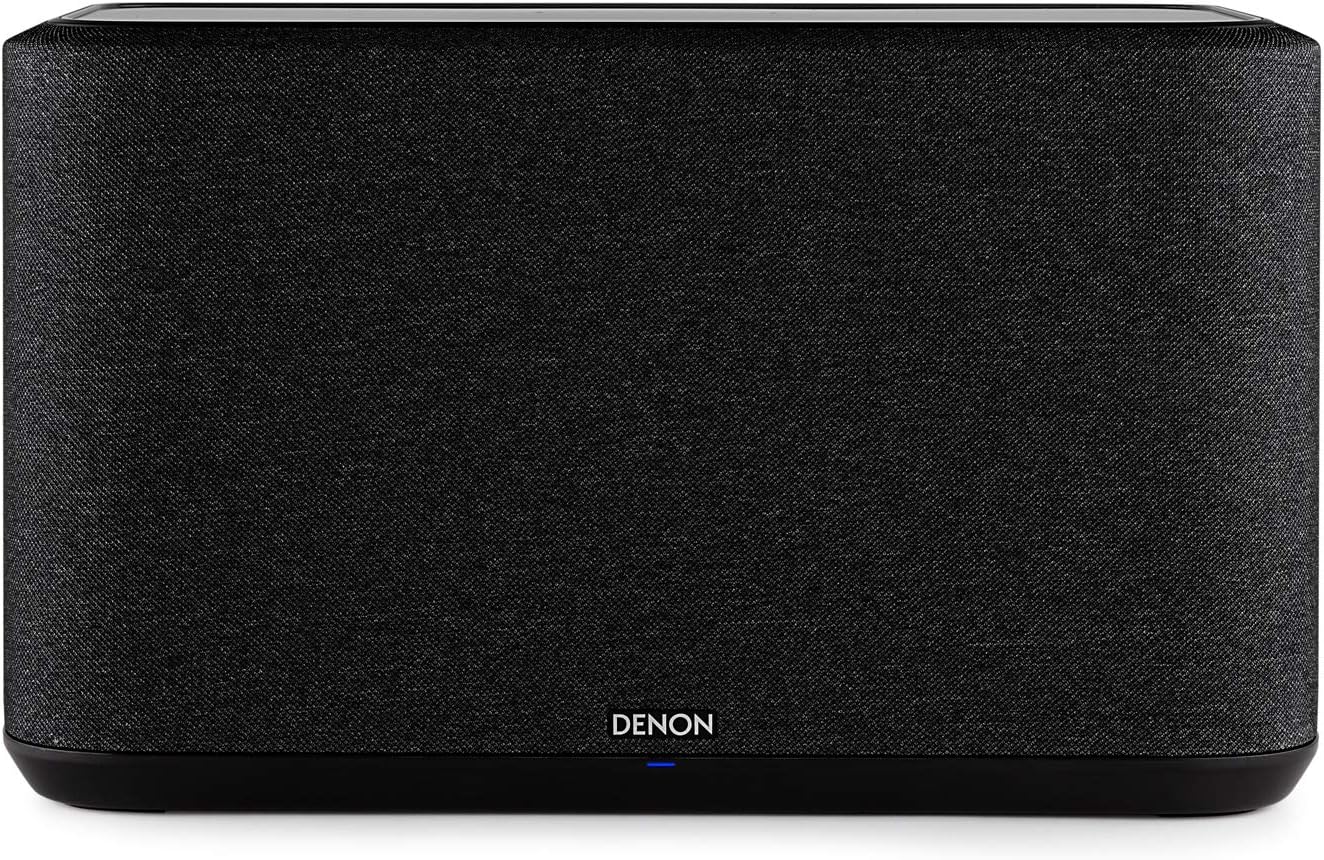 Denon Home 350 Multiroom-Lautsprecher, HiFi Lautsprecher mit HEOS Built-in, Alexa integriert, WLAN, Bluetooth, USB, AirPlay 2, Hi-Res Audio, schwarz