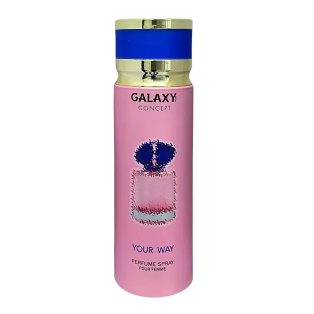 2 x Galaxy Plus Concept YOUR Way Body Spray a?? 200ml