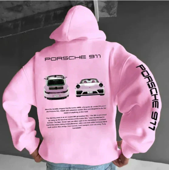 Unisex Renn-Hoodie mit Grafikdruck �C Dynamischer Look