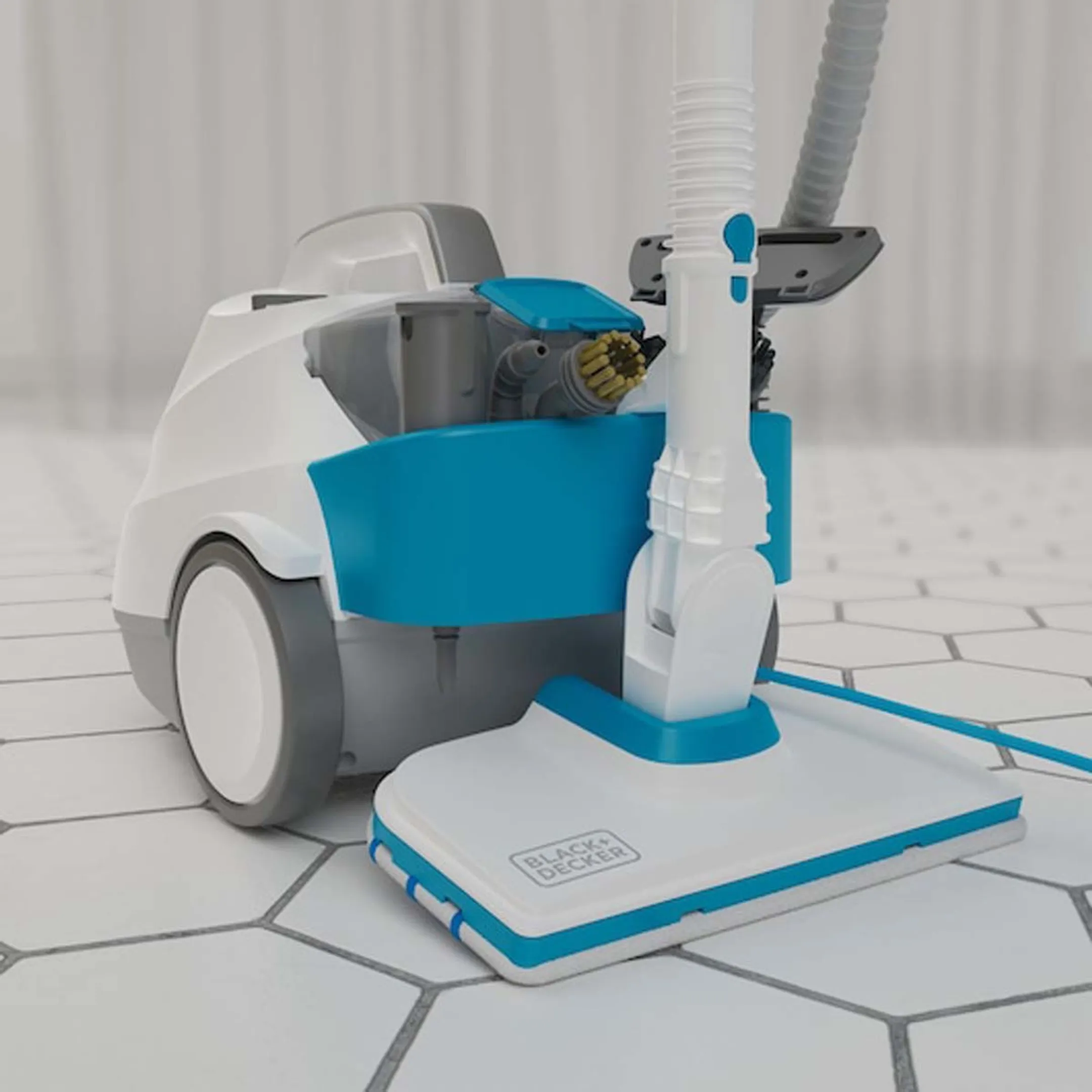 BLACK+DECKER Vloerreiniger met stoom BHSMP2314-Q