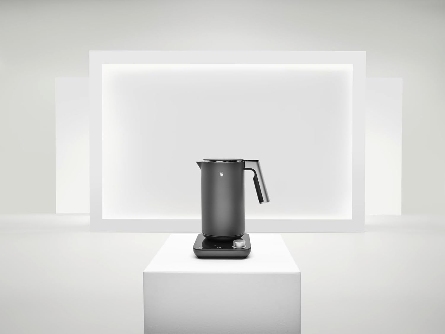 WMF Master Toaster Langschlitz motorisiert, Toaster 2 Scheiben, XXL-Toast, automatische Brotzentrierung, Check-Up Funktion, 980 W Toaster, Touch Bedienfeld, LED-Lichtleiste, Toster edelstahl matt