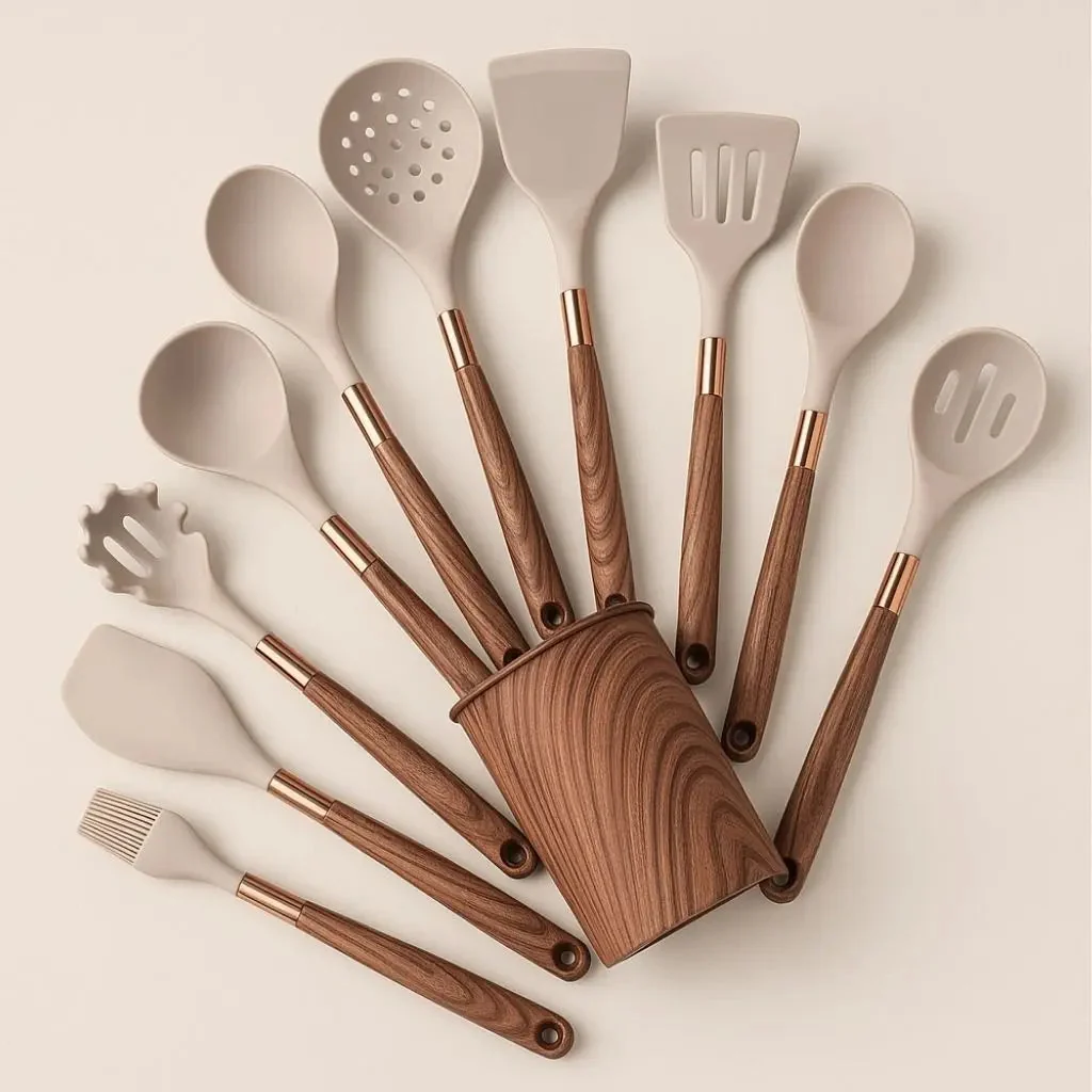 11-teiliges Silikon-K��chenhelfer-Set