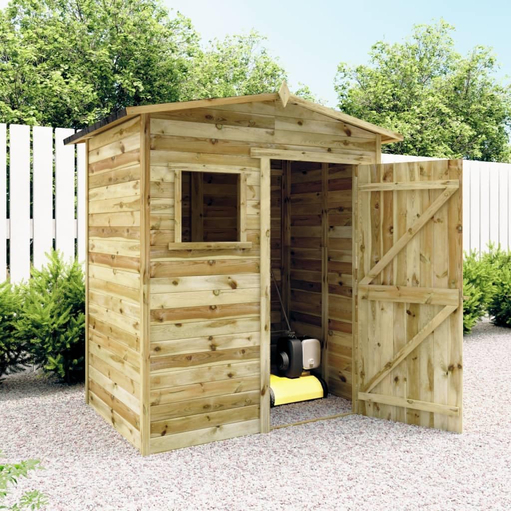 Gartenhaus Schuppen, Tool Shed Garden Shed, Storage Shed, Wooden Garden, 1,5 x 2 m Kiefernholz Imprägniert