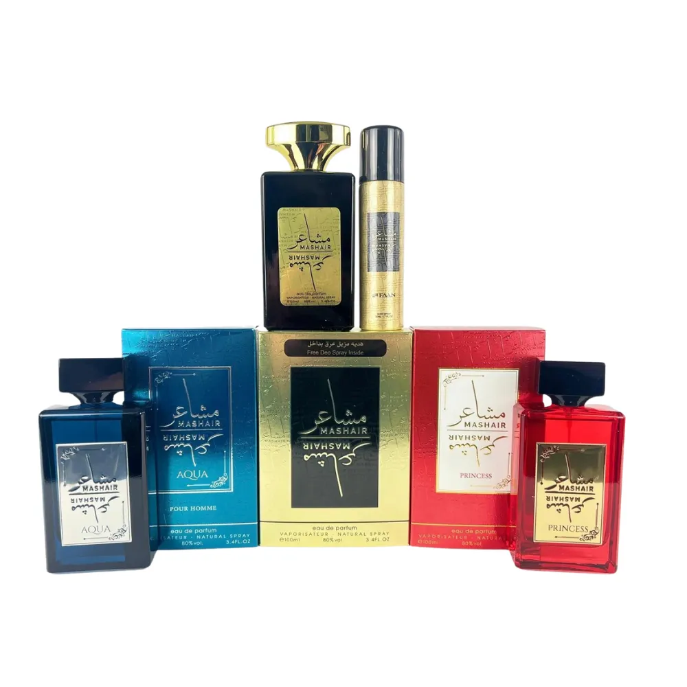 Mashair Perfume Collection EDP 100ml �?Arabian Unisex Fragrance مشاعر عطر