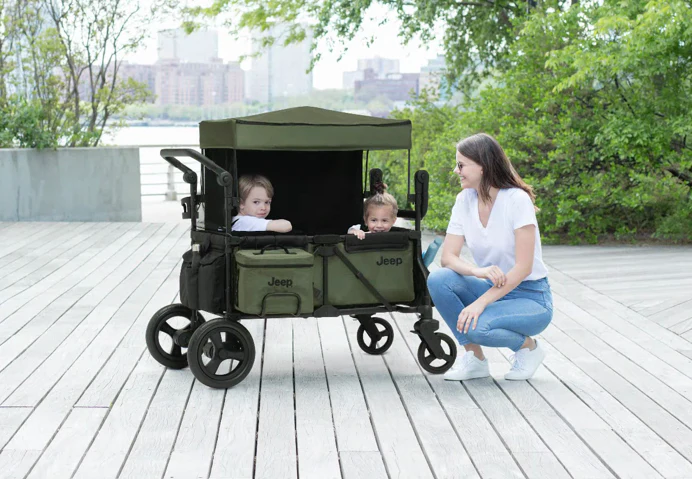 Jeep Wrangler Deluxe Wandelwagen met Thermotas