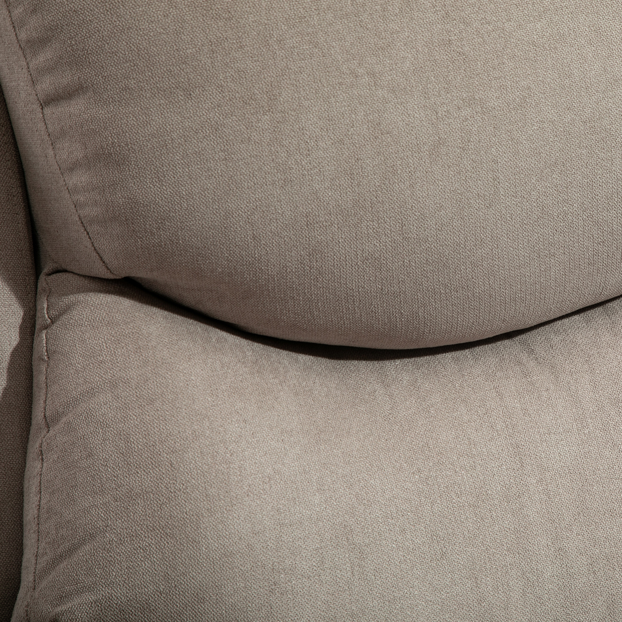 relaxfauteuil enkele sofa ligbed kantelbaar 150 ° TV-fauteuil linnen beige 97 x 96 x 105,5 cm