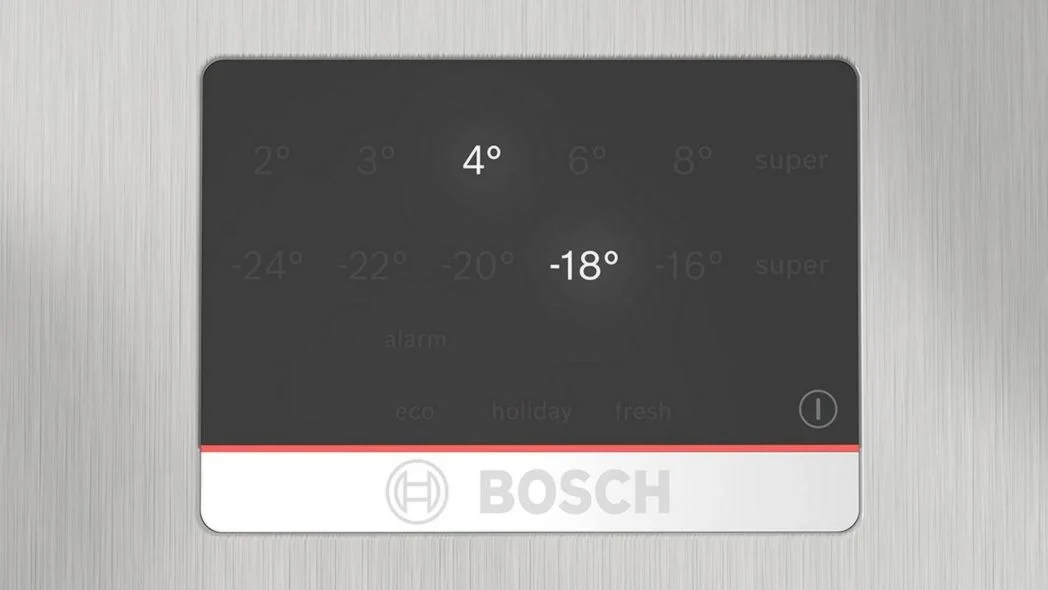 Bosch KGN367LDF - Série 4, Réfrigérateur combiné pose libre, 186 x 60 cm, Acier inoxydable