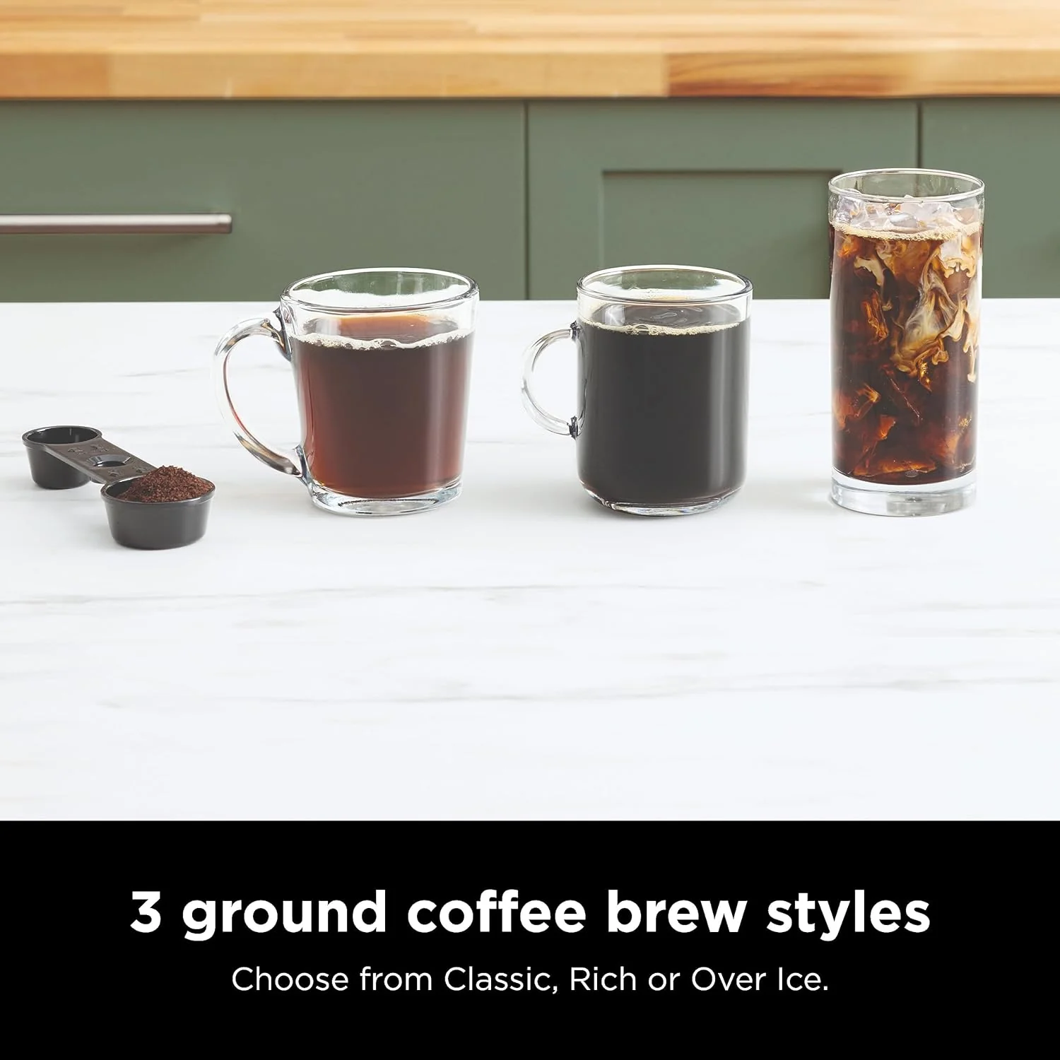 Ninja Espresso & Coffee Maker & Barista System, 3 Espresso Brew Styles