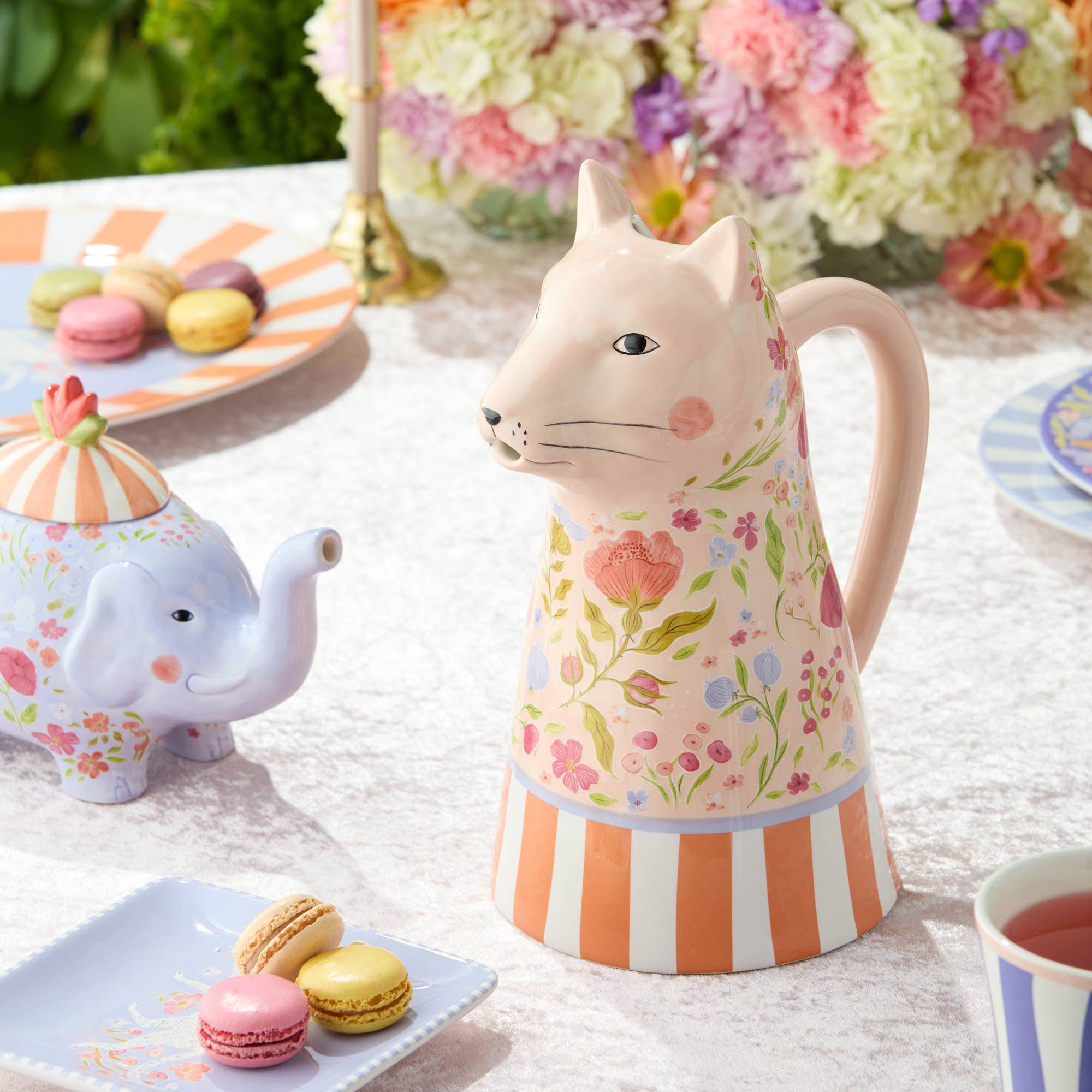 Menagerie Garden Leopard Pitcher