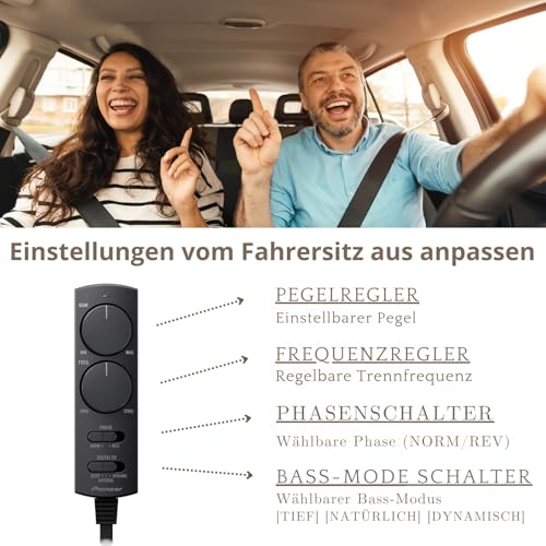 Pioneer Subwoofer attivo TS WX140DA, subwoofer con alloggiamento con potenza massima di 170W, subwoofer 20x13 cm in alloggiamento MDF, nero, potenza di ingresso nominale 50 W, telecomando via cavo : Amazon.it: Elettronica