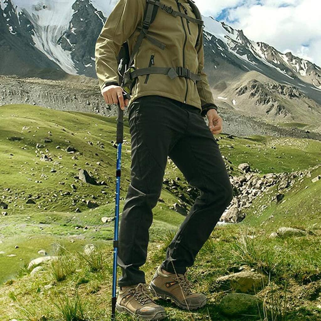 Leichter Gehstock für Senioren Teleskop-Krücken Wanderstock Wandern Wanderstock für Väter Mütter Ältere Männer
