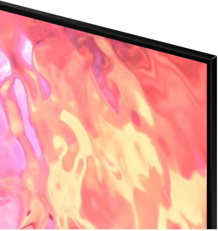 QLED 4K Q60C 55 Zoll Fernseher, Quantum-Dot-Technologie, Quantum HDR, AirSlim Design, Smart TV [2023] (55Q60C)