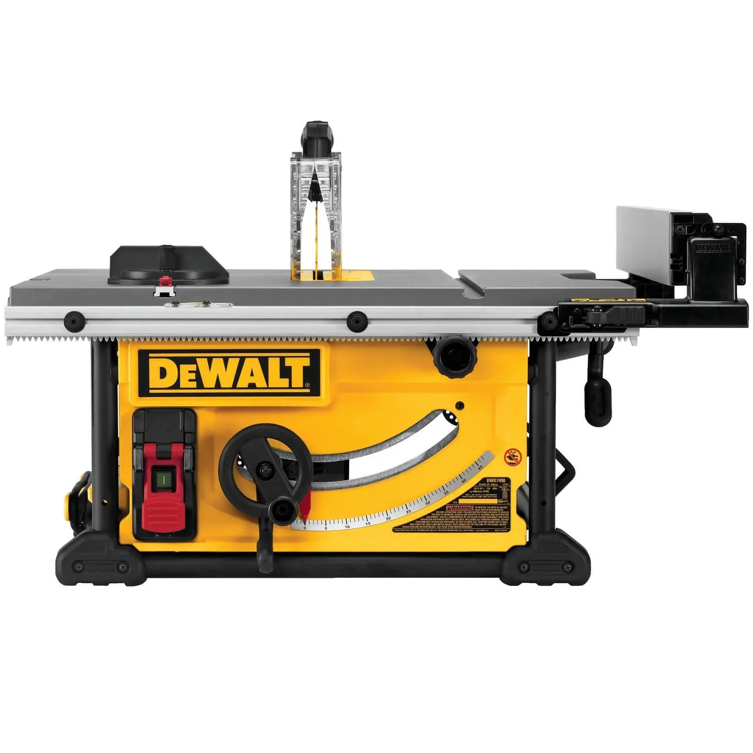 2025 DEWALT DWE7491RS - 10 Inch Tafelzaag, Zaagcapaciteit van 32-1/2 Inch met Rolsteun