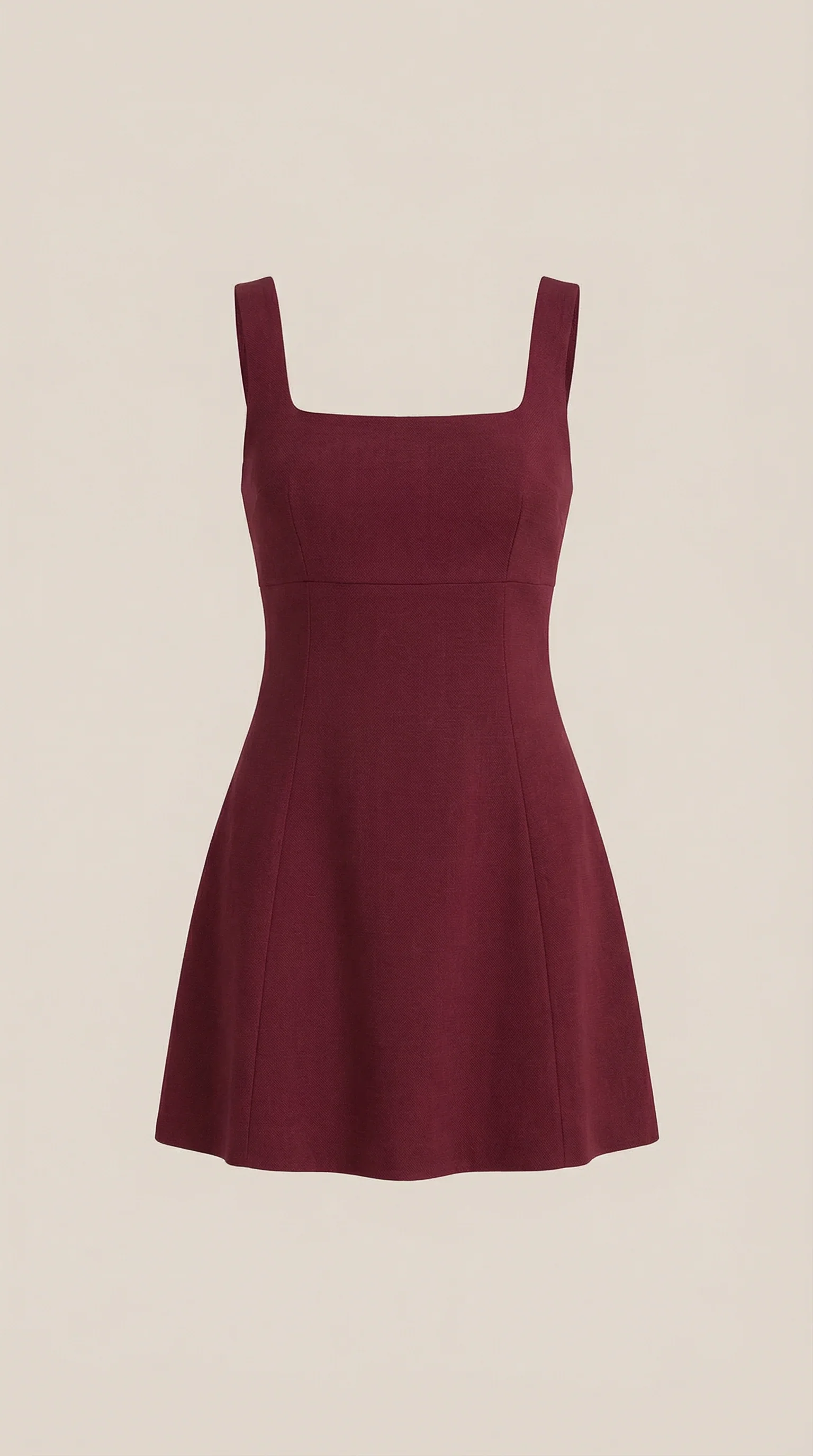 Minikleid mit tailliertem Oberteil