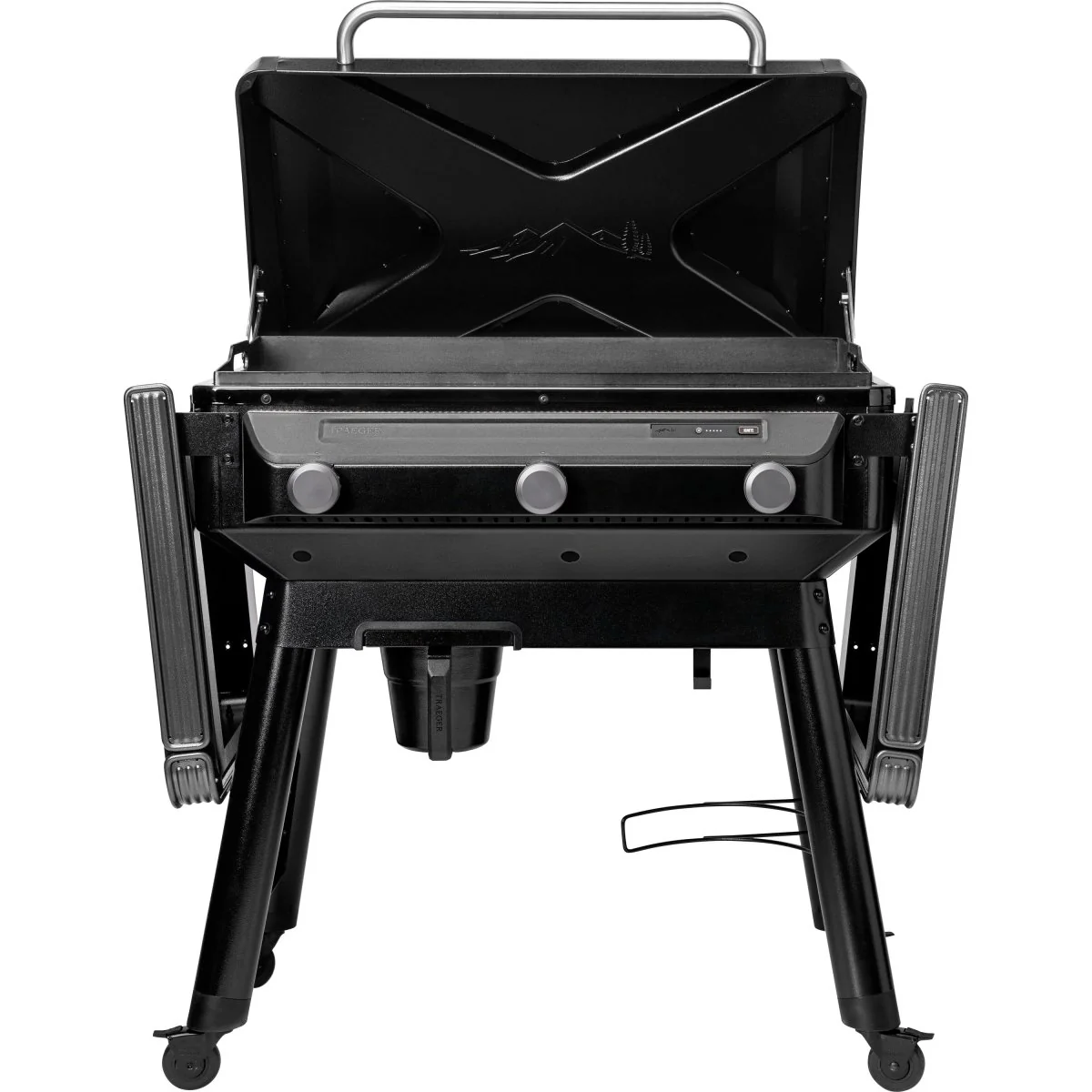 2025 Traeger Flatrock Gasgrill / Zwarte Grillplaat TF3CN59AN | Propaan