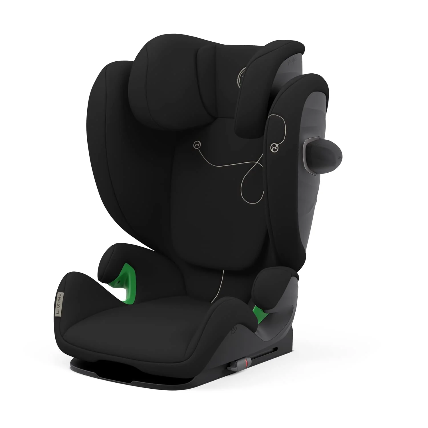 CYBEX Gold Kinder-Autositz Solution G i-Fix, F��r Autos mit und ohne ISOFIX, Ab ca. 3 bis 12 Jahre (100 - 150 cm), Ab ca. 15 bis 50 kg, Lava Grey