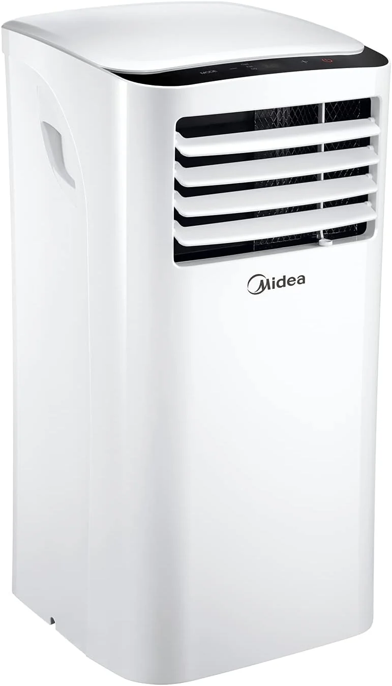 Midea Mobiele Airconditioner MPD-12CRN7, 12000 BTU 3,5kW, Koelen&Ventileren&Ontvochtigen, Ruimtegrootte tot 117m3(43�O), Mobiele Airco met Afvoerslang