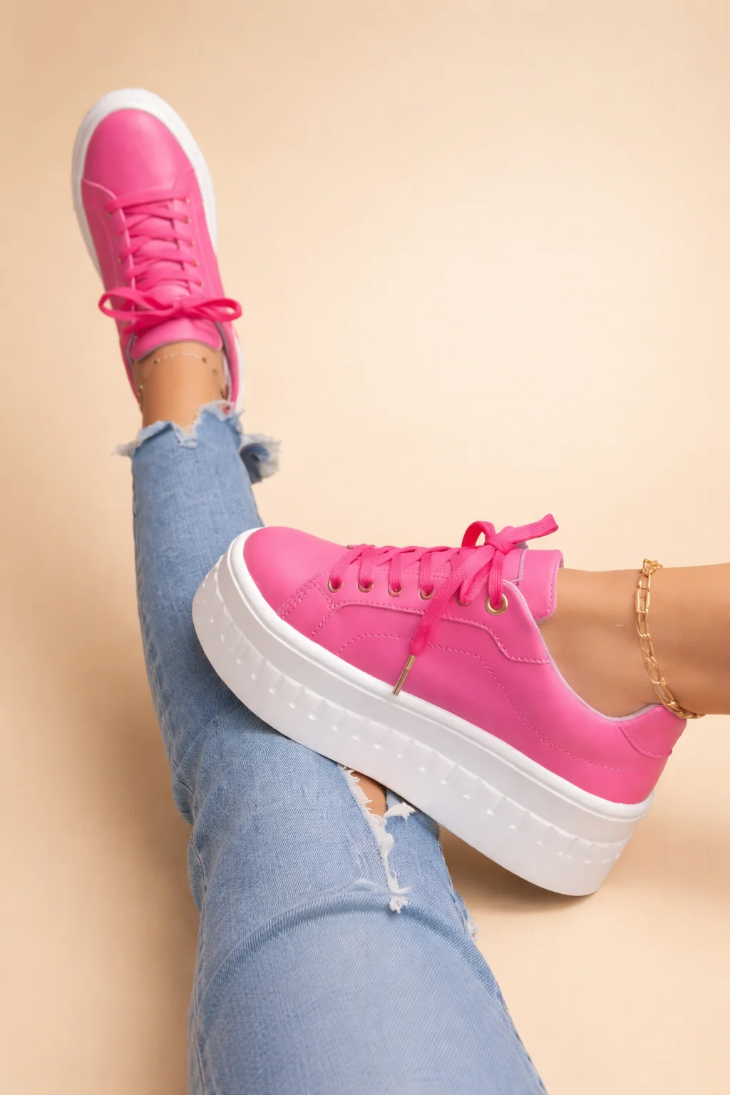 Urban Plateau-Sneaker f��r Damen