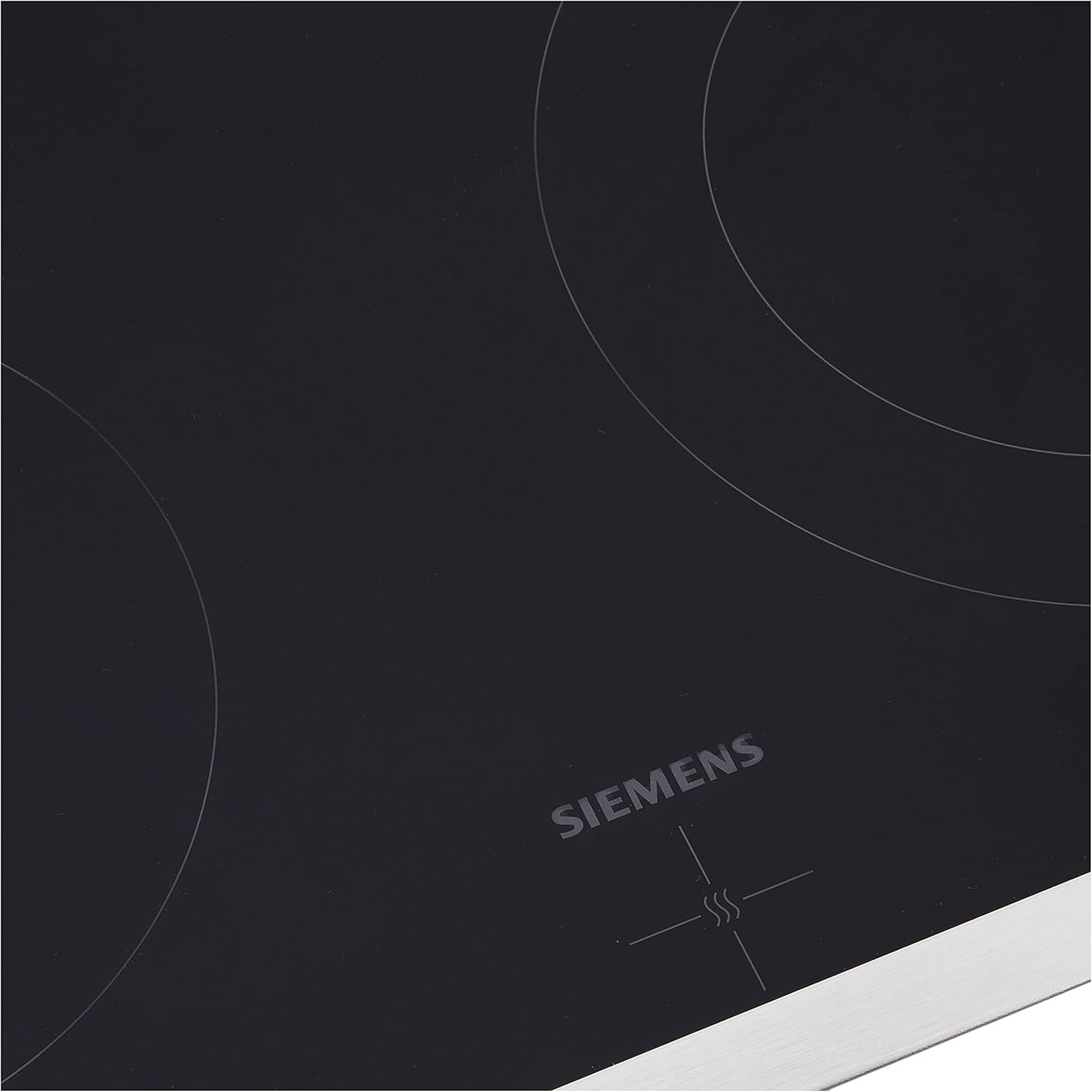 Siemens iQ300 Elektrokochfeld EA645GN17, herdgebunden, 60 cm, aufliegender Rahmen, 4 highSpeed Kochzonen, Bräterzone und Zweikreiszone
