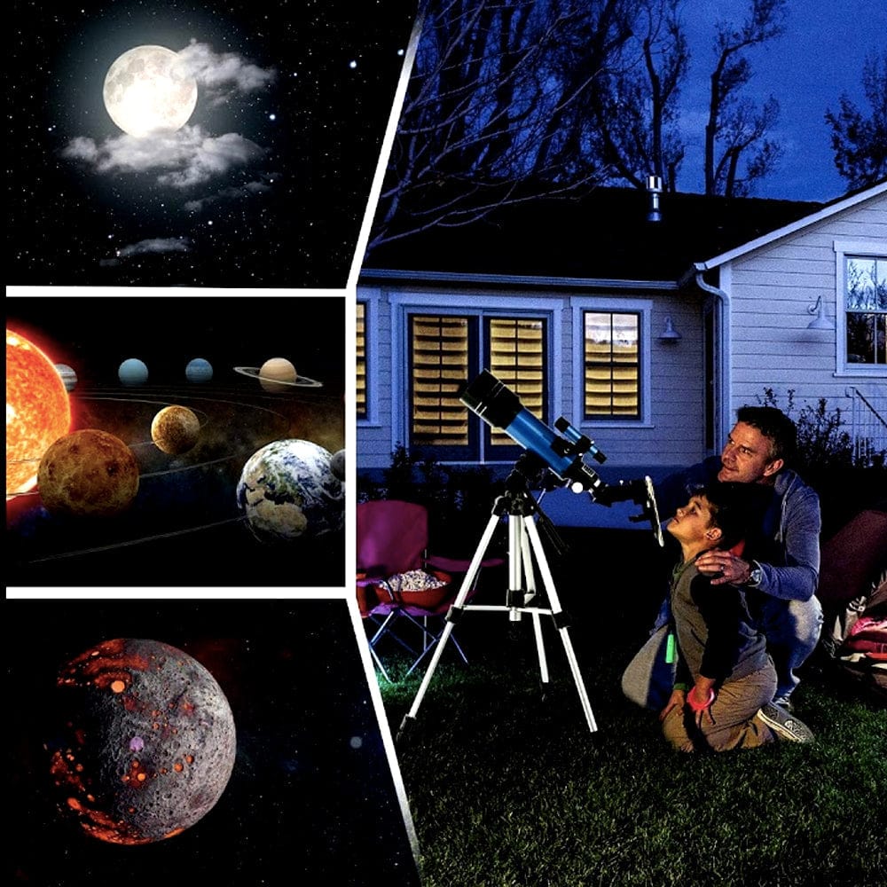 CosmoScope Reflector Space Telescope – Beginner Astronomer Telescope