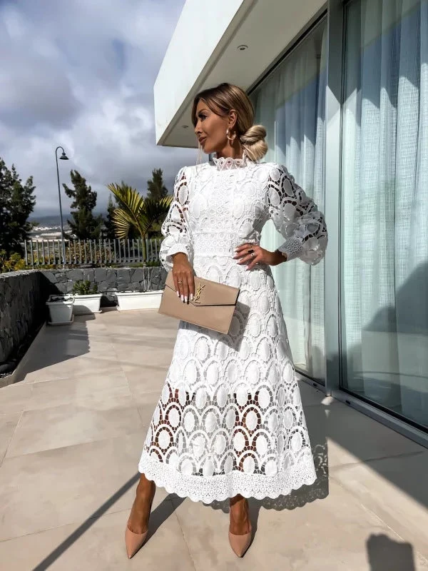 Elegantes Midi-Kleid f��r festliche Anl?sse