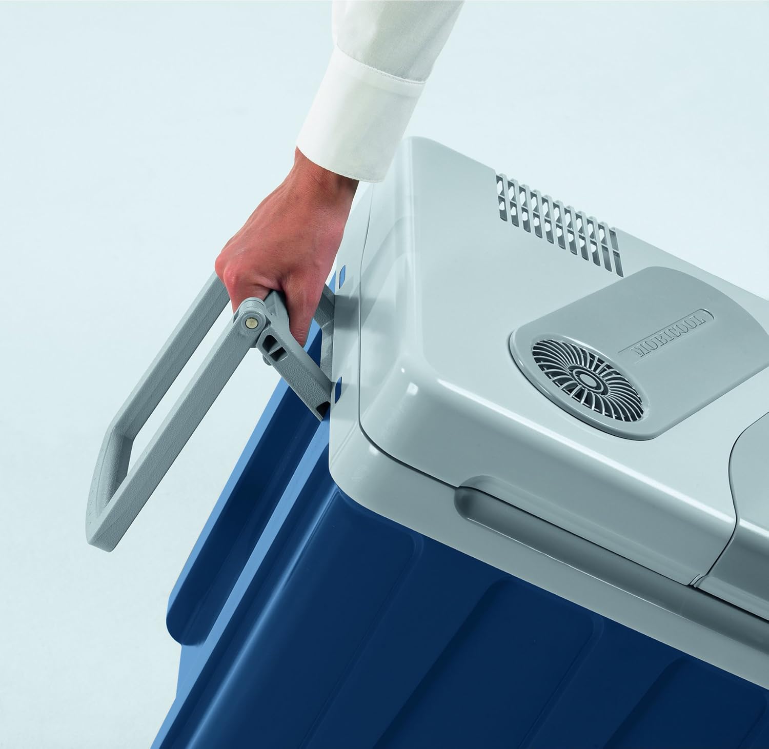 MOBICOOL MQ40W Kühlbox mit Rollen | Elektrisch | 39 L | 12V, 230V | für Auto, Boot, Reisemobil und Steckdose