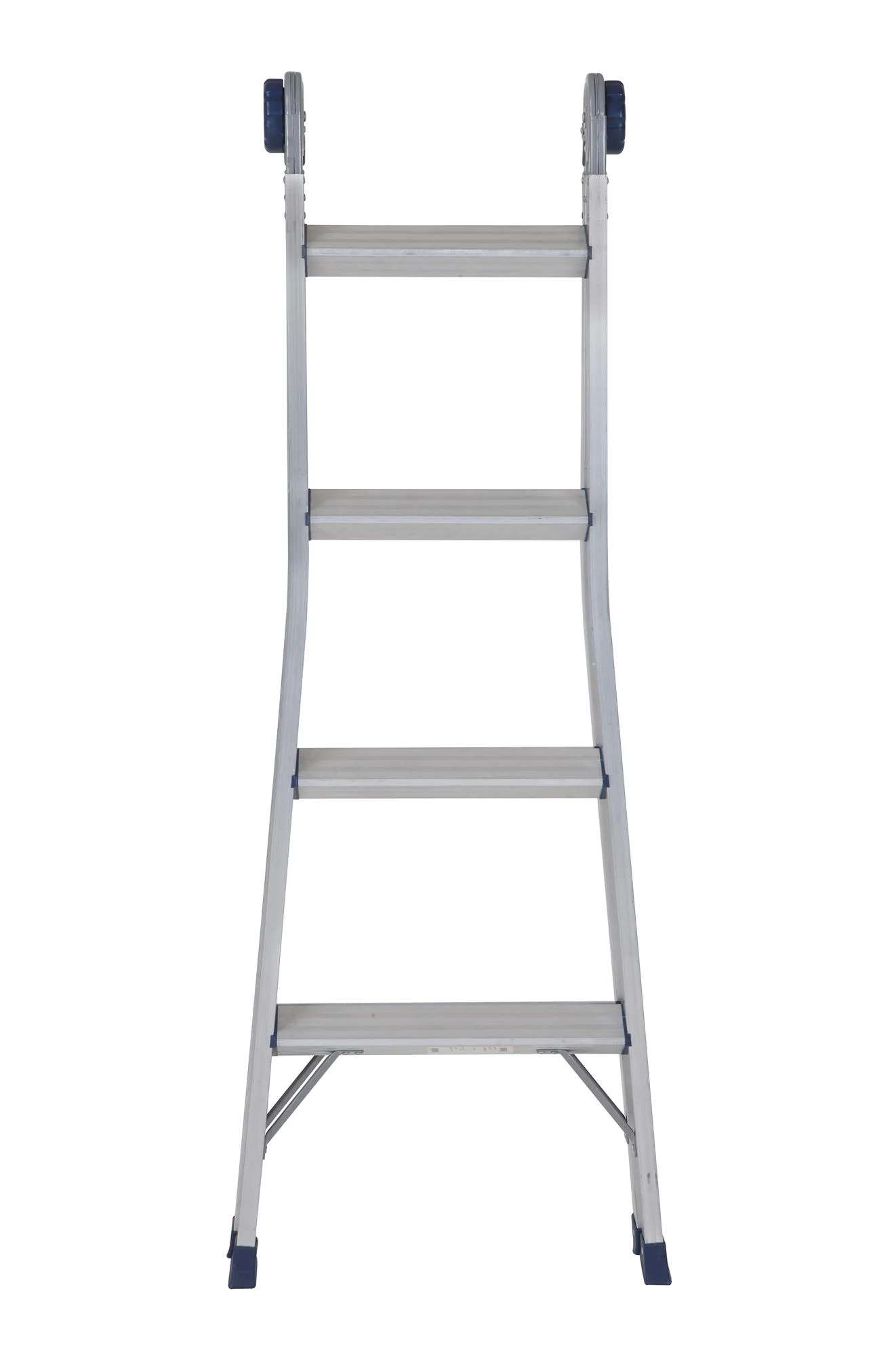 2-in-1 Trap- en Uitklapladder, Bereik 2,64 m