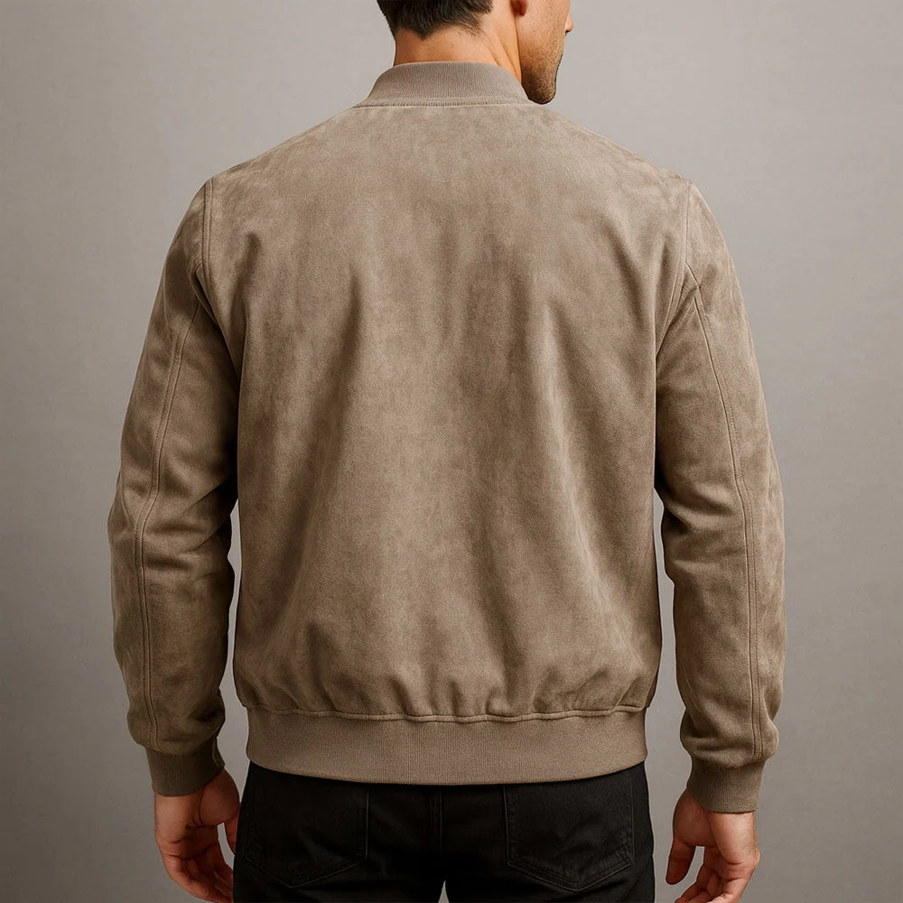 Herren-Wildlederjacke �C Zeitlose Eleganz und raffinierter Stil