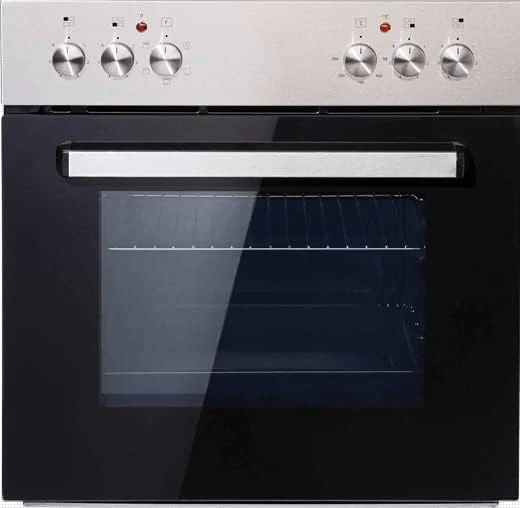 PKM Inbouwset BIC3-IGKIX-2 | RVS-front | Glaskeramische kookplaat 60cm | 3 ovenfuncties | Energie-effici?ntieklasse A