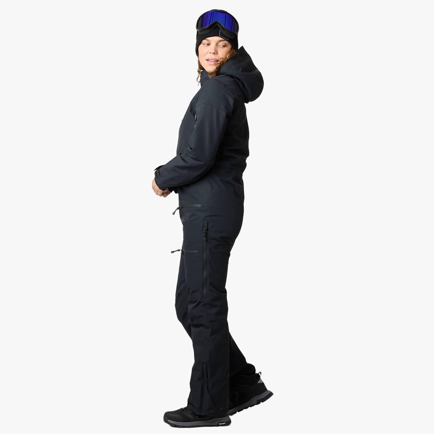 Swedemount Freeride Skianzug Winter Overall – wasserdichter, atmungsaktiver Einteiler für alpines Skifahren und Snowboarden für Damen